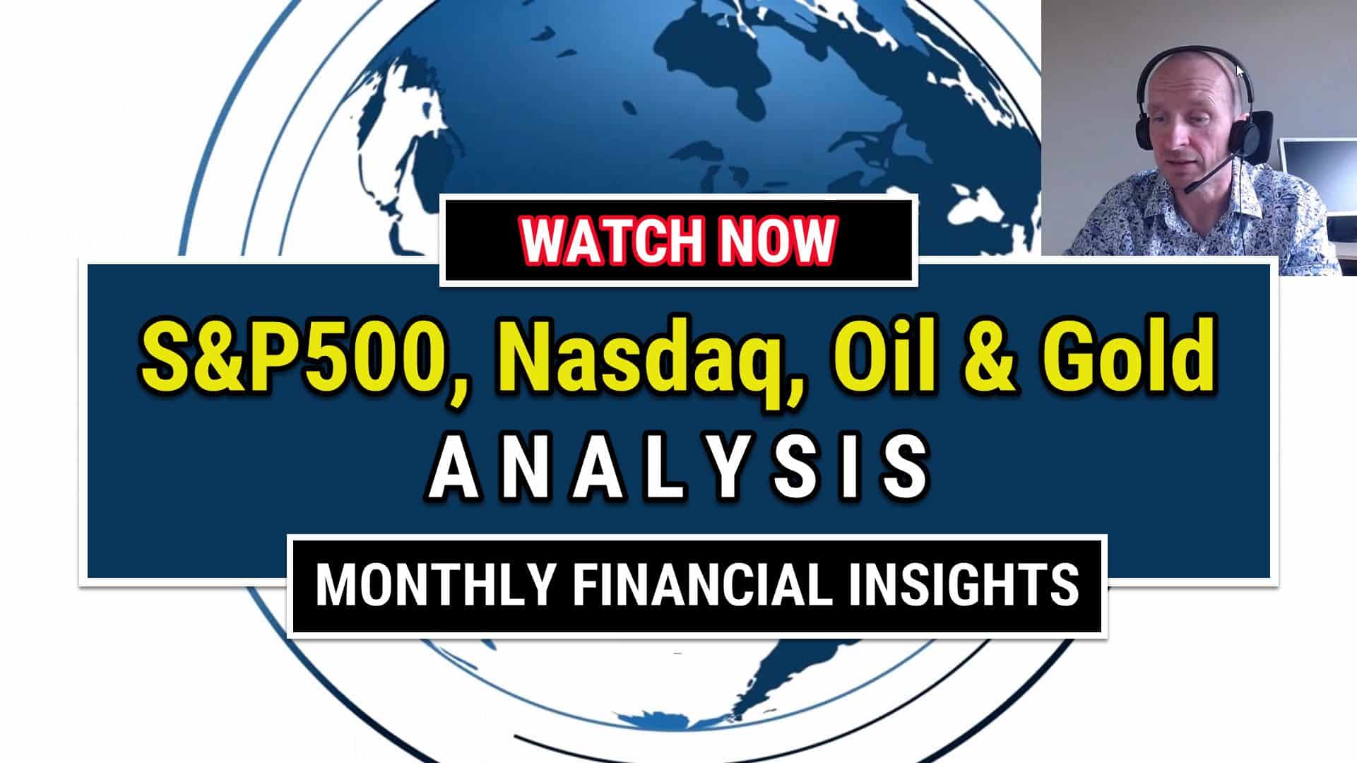 An in-depth analysis of the financial markets, focusing on the S&P 500 and Nasdaq 100 pivot charts, market momentum, and key investment opportunities in crude oil and gold. 