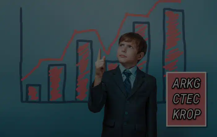 Contrarian analyse van ARKG, CTEC en KROP: beoordeling van “gevallen” namen
