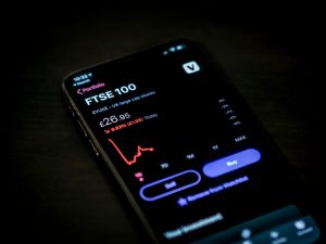 Mobile beeld over portfolio waarbij indexfondsen worden uitgelegd
