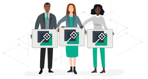 Gerenciando um clube de investimentos com a TransFolio — três membros exibem uma visão geral do portfólio compartilhado