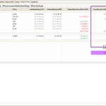 TransFolio-Registerkarte „Mehrwertsteuer“ mit Empfehlungen